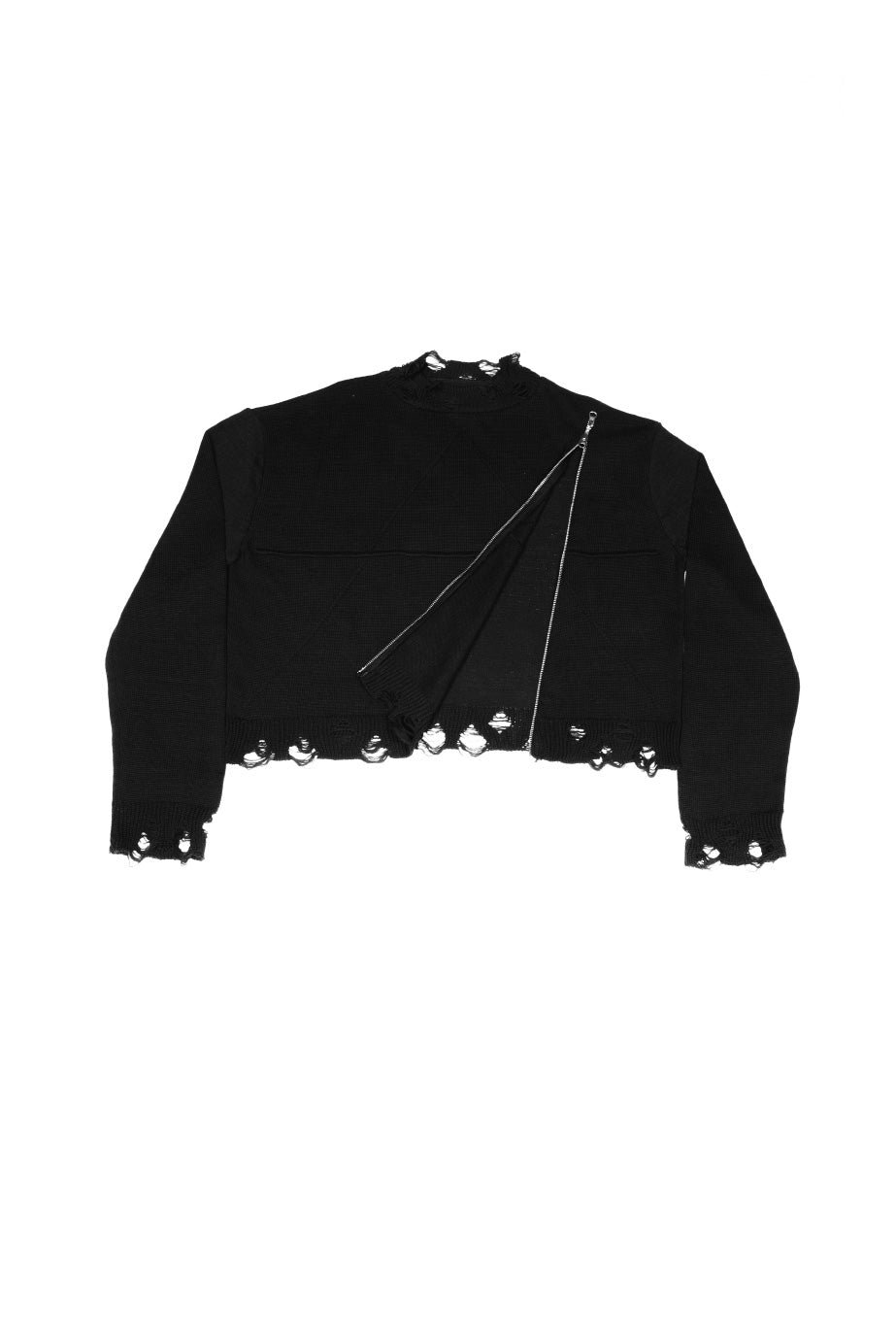 zip logo sweater