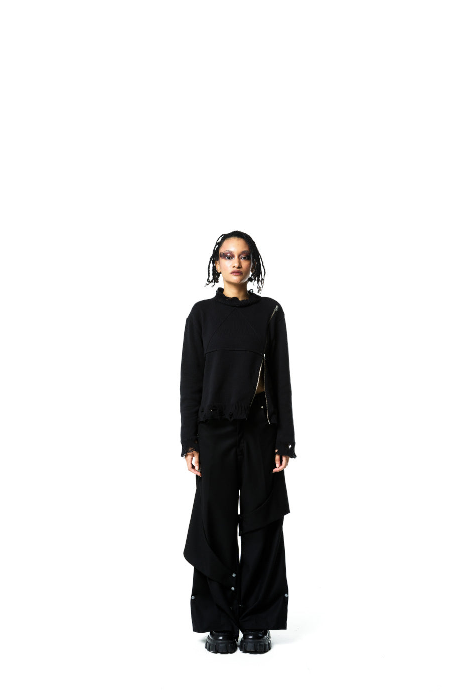 asymmetric pants